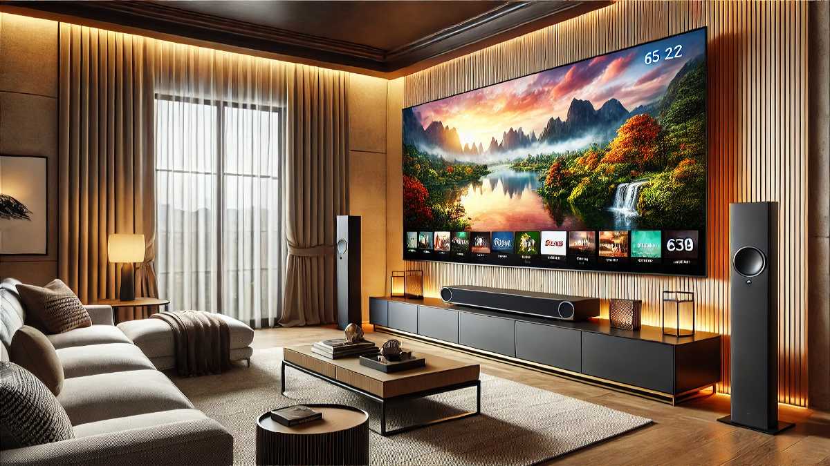 65 inch tv size