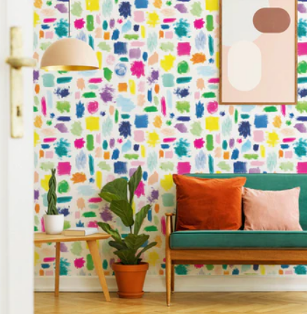 Eclectic Peel and Stick Wallpaper Stylish & Removable Wall Decor Ideas