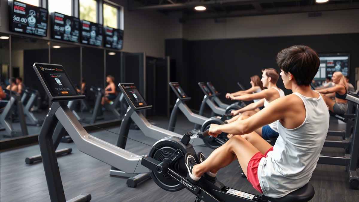 advantages of rowing machine