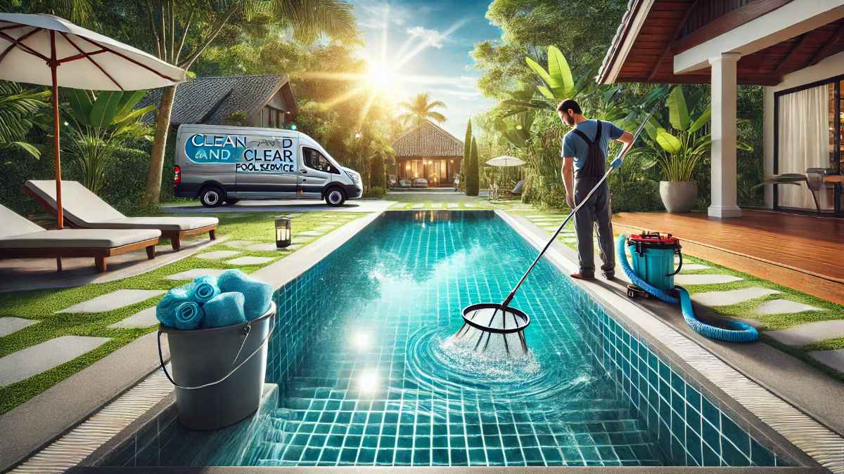 clean and clear pool service