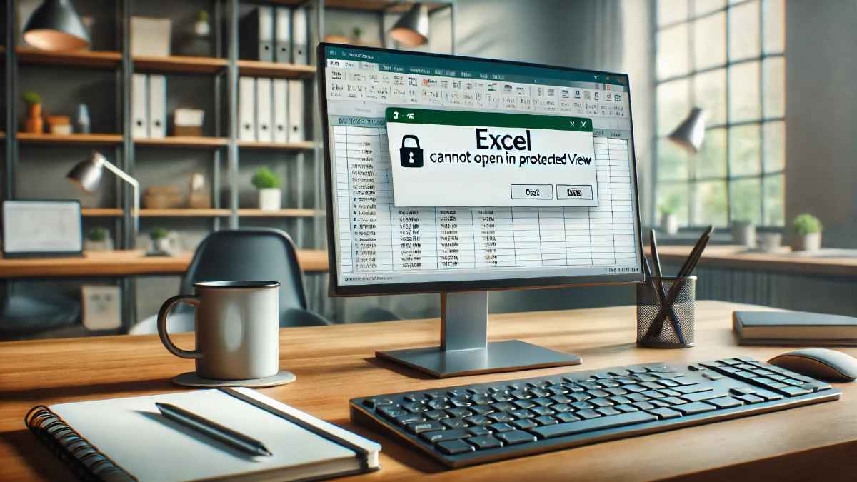excel cannot open in protected view