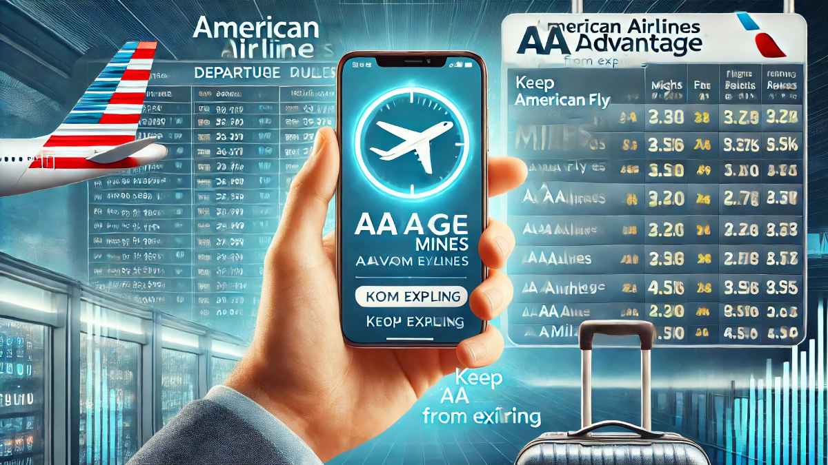 how do i keep my aa miles from expiring