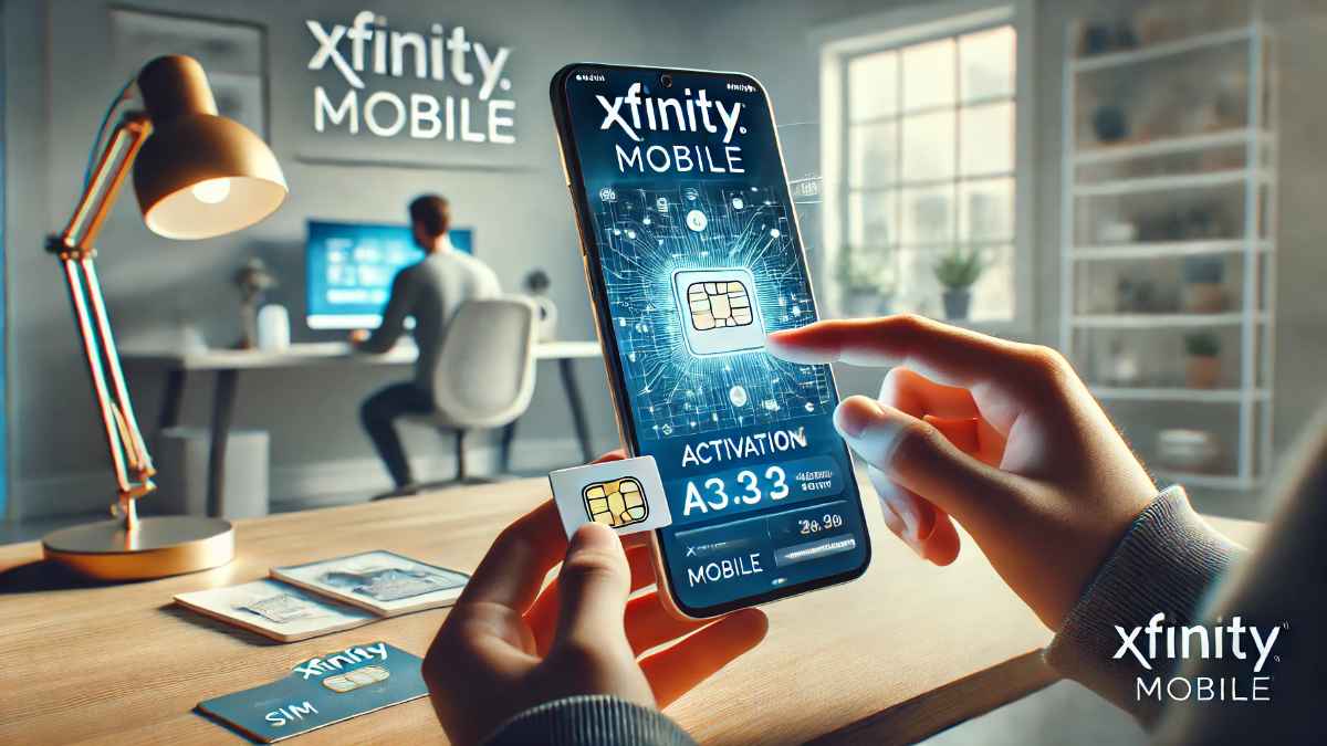 how to activate xfinity sim card