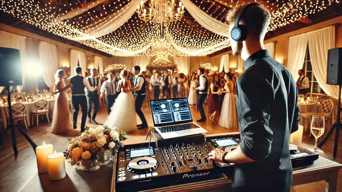 how to dj a wedding