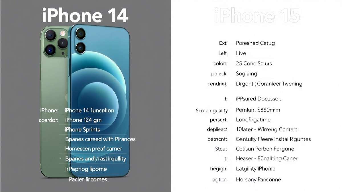 iphone 14 vs 15