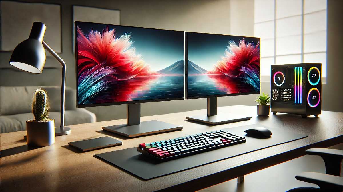 monitors for dual setup
