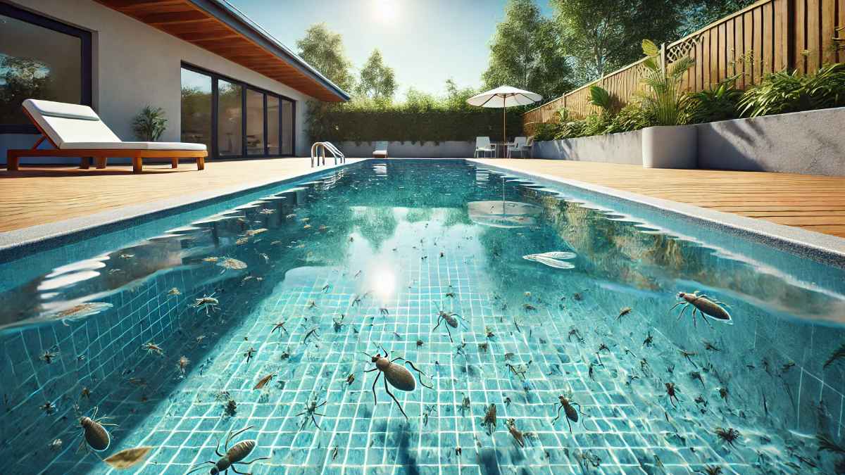 swimming bugs in my pool