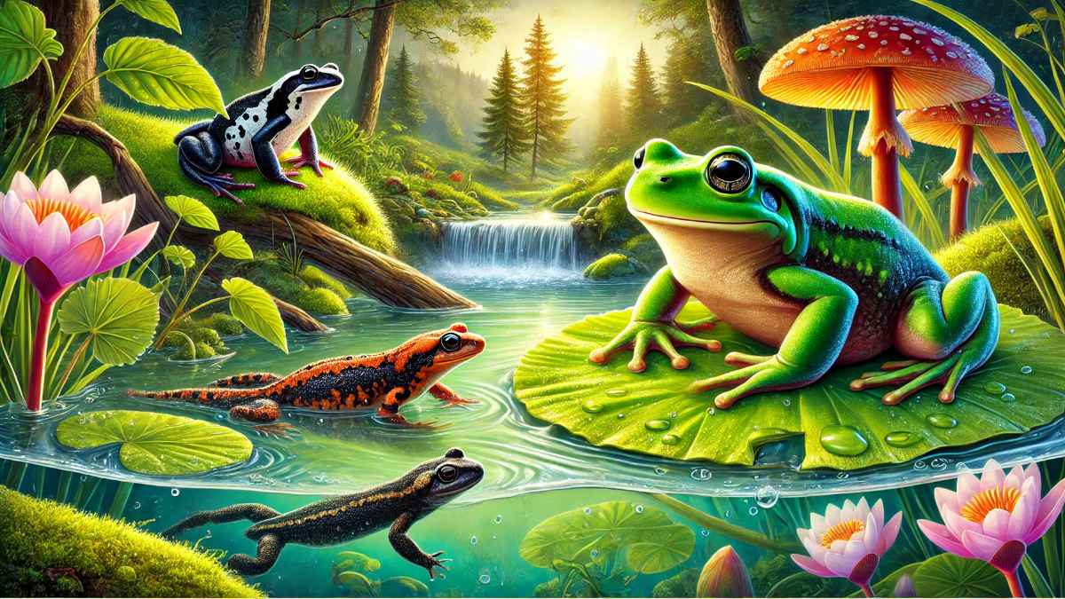 what are the characteristics of a amphibian