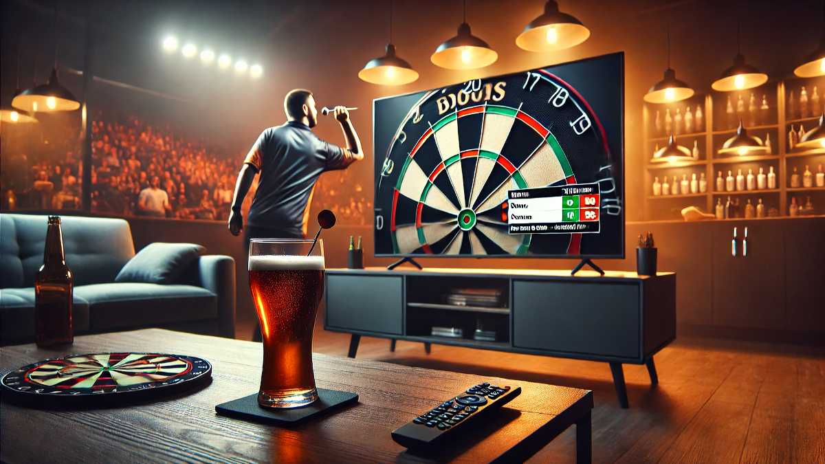 what channel darts on tonight
