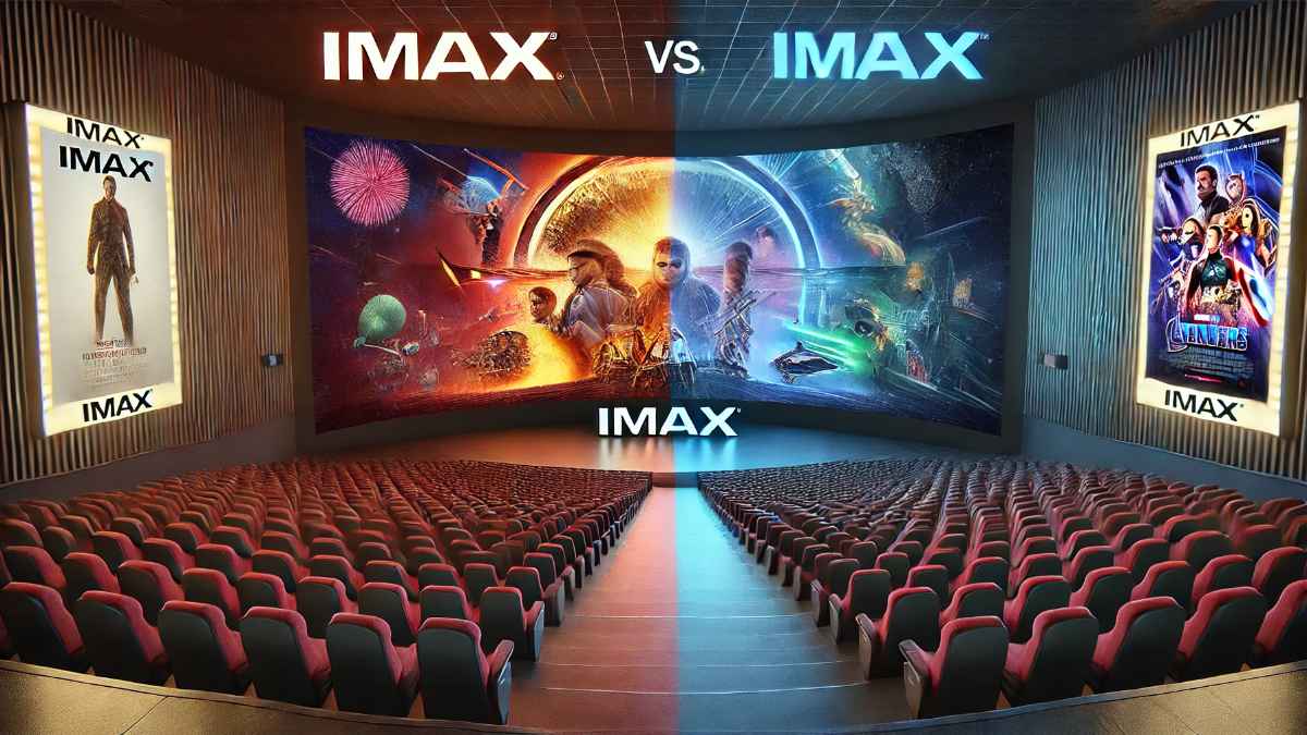 whats the difference between imax and standard